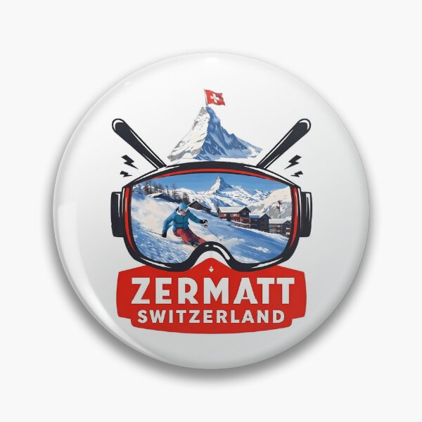 Item preview, Zermatt Ski Resort-Vintage designed and sold by sailtonfg.