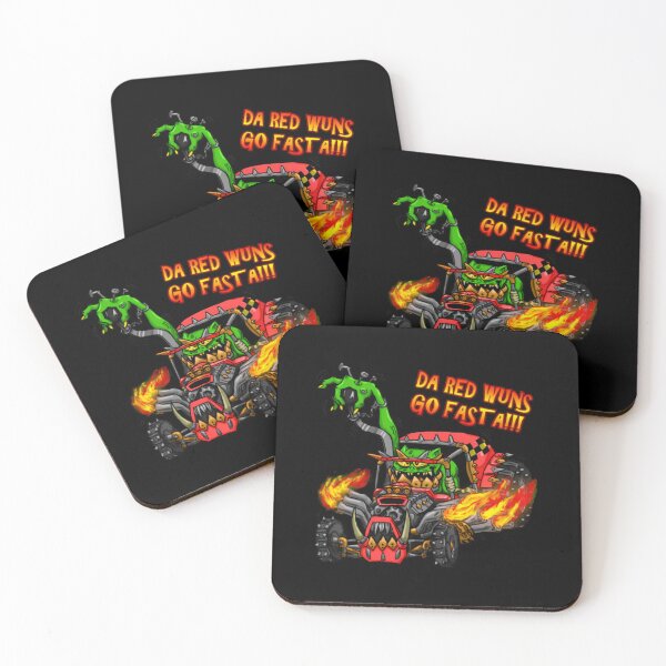 Item preview, Orks Da Red Wunz Go Fasta designed and sold by TIMBURGES.