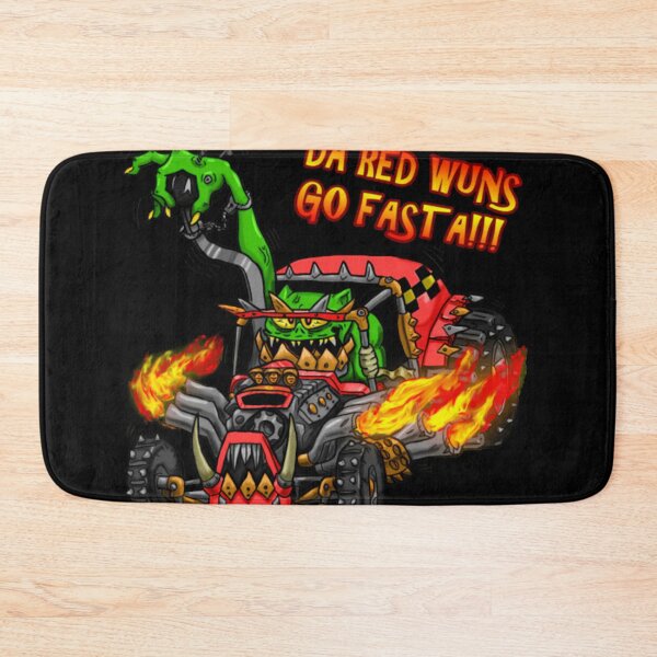 Item preview, Orks Da Red Wunz Go Fasta designed and sold by TIMBURGES.