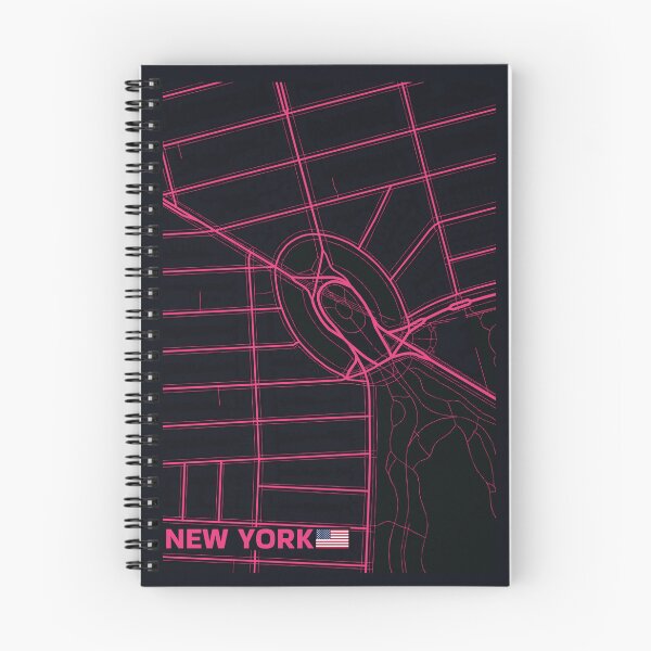 Item preview, New York USA City Map #25 designed and sold by Thistle-TShop.