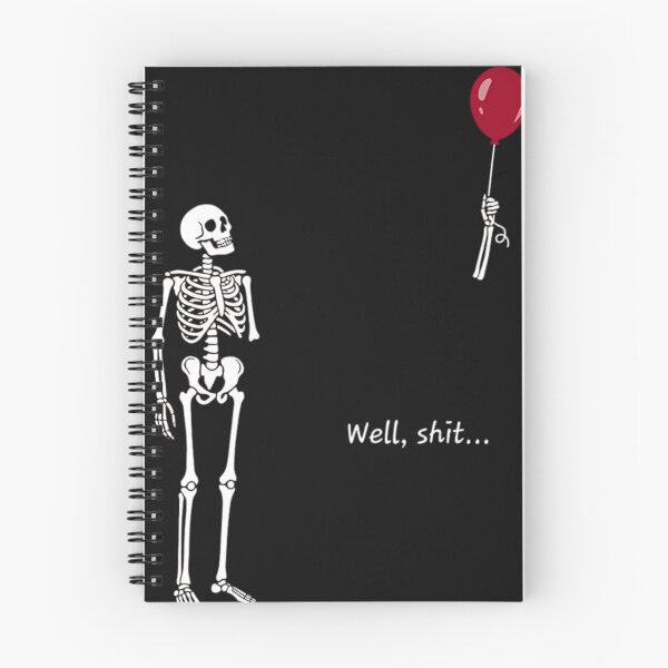 Item preview, Funny Skeleton Lost Arm Red Balloon designed and sold by nopalism.