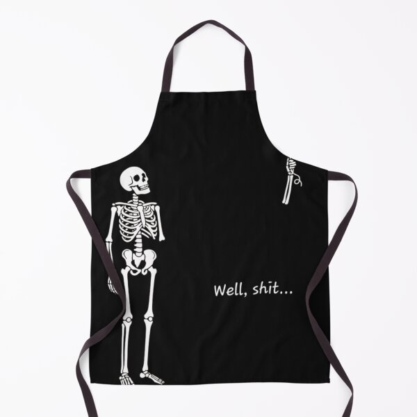 Item preview, Funny Skeleton Lost Arm Red Balloon designed and sold by nopalism.