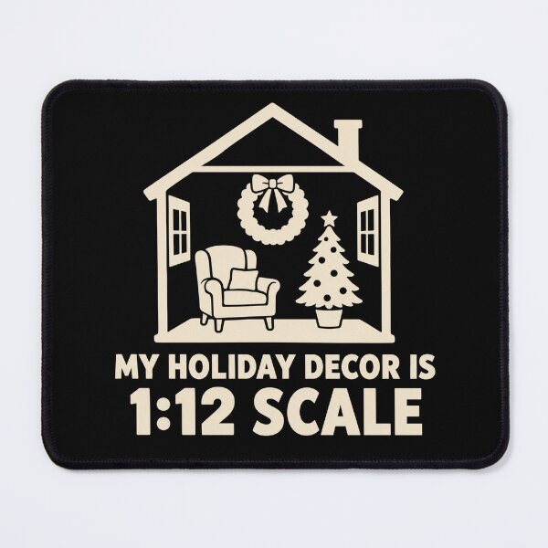 Item preview, My Holiday Decor Is 1:12 Scale Miniaturist Christmas designed and sold by DreamLayerStudio.