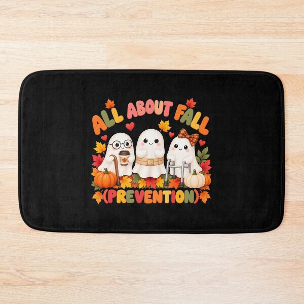 Item preview, Cute Ghost Fall Prevention "All About Fall" designed and sold by Dmo3HarkoArt.