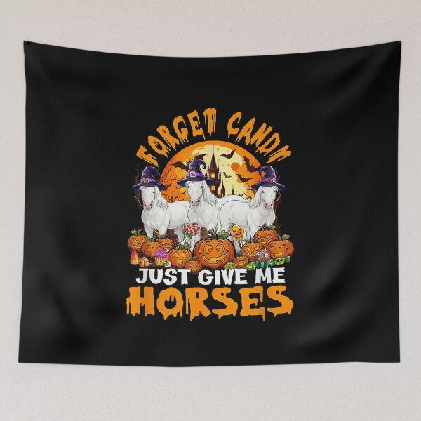 Item preview, Forget Candy Give Me Horses Halloween Family Cosplay Witch designed and sold by LakenDraphil.