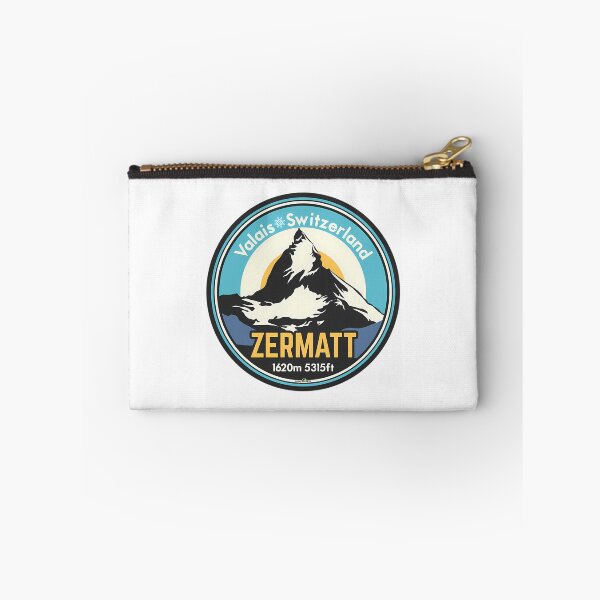 Item preview, Zermatt Ski Switzerland Skiing Alps Sticker T-Shirt 02 designed and sold by sailtonfg.