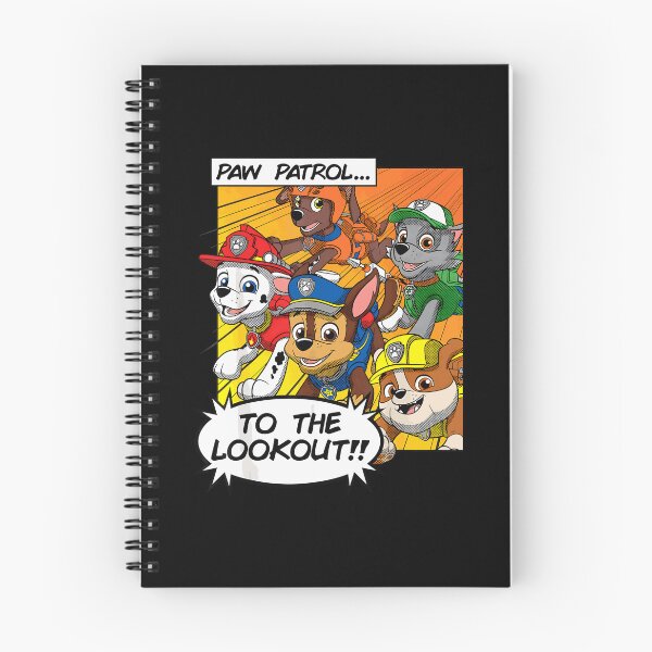 Item preview, Paw Patrol To The Lookout Comic Book Style designed and sold by AlanPitek.