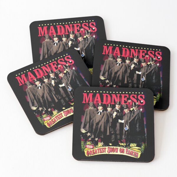 Item preview, Retro Music Band Pop Art of Madness Essential designed and sold by DaryMura5.