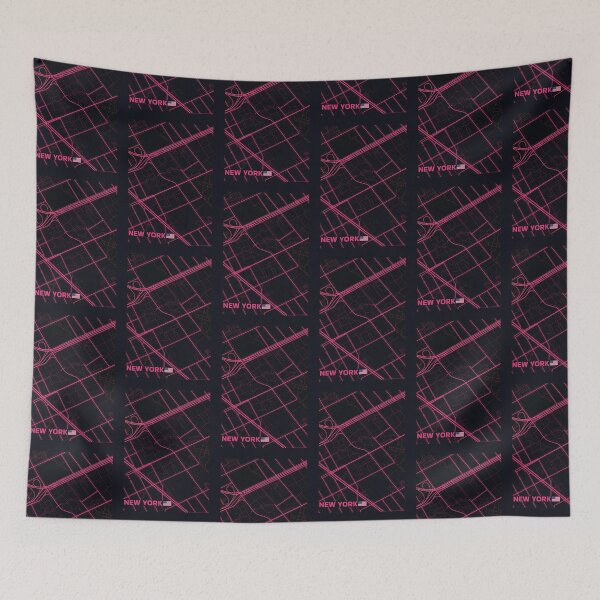 Item preview, New York USA City Map #26 designed and sold by Thistle-TShop.