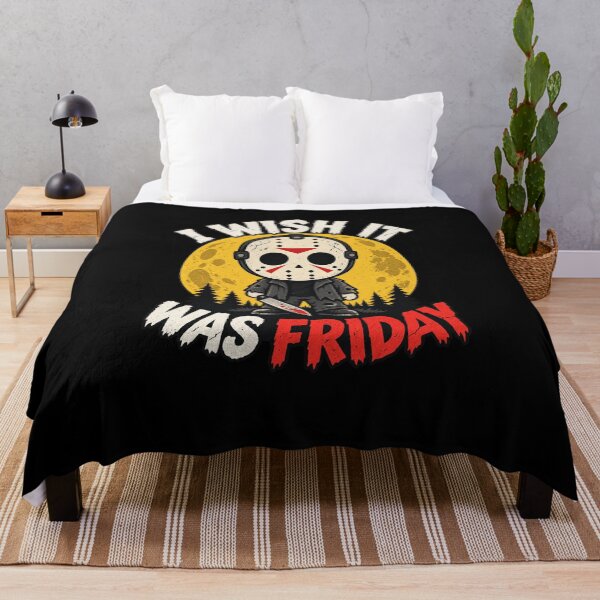 Item preview, I Wish It Was Friday Chibi Masked Slasher Funny Weekend Design designed and sold by AnimeSH9.