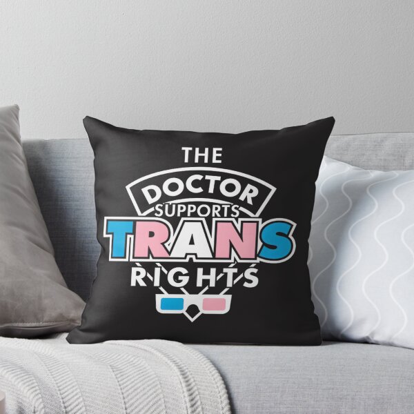 Item preview, The Doctor Supports Trans Rights - Equality and Pride Design designed and sold by Ming Ming.