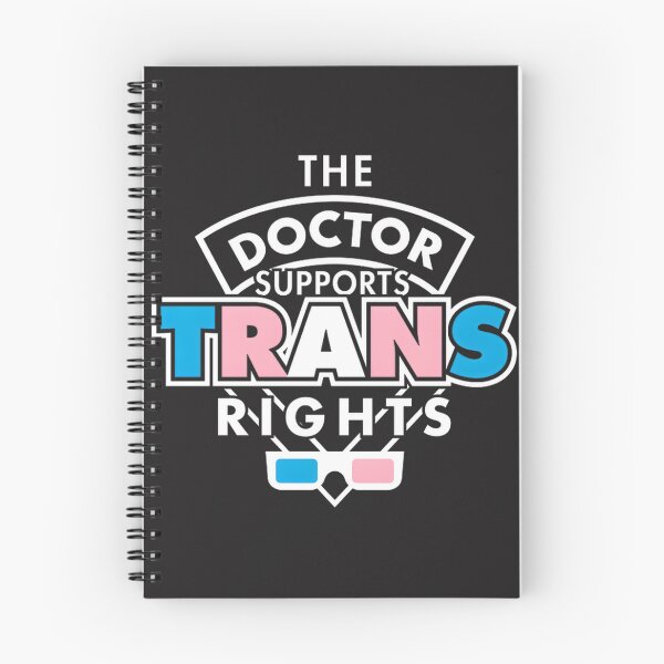 Item preview, The Doctor Supports Trans Rights - Equality and Pride Design designed and sold by Ming Ming.