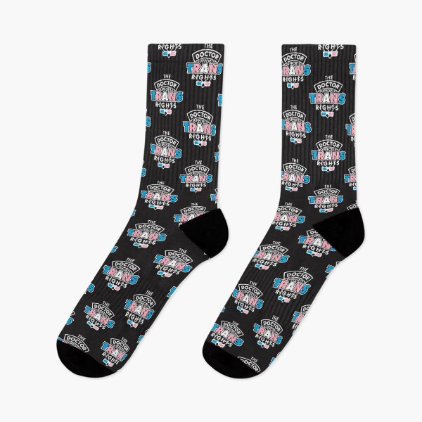 Item preview, The Doctor Supports Trans Rights - Equality and Pride Design designed and sold by Ming Ming.