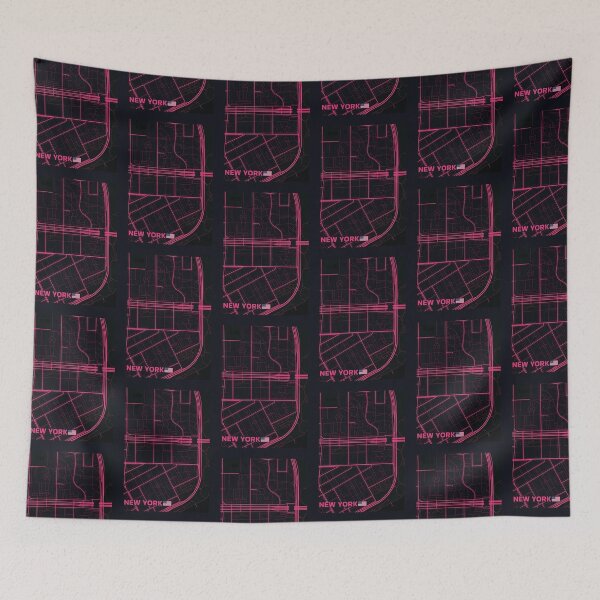 Item preview, New York USA City Map #27 designed and sold by Thistle-TShop.