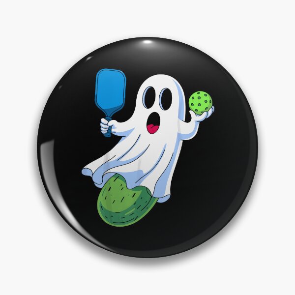 Item preview, Spooky Dink Pickle Ghost Pickleball Lovers Spooky Halloween designed and sold by ZariahNey.
