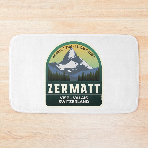 Item preview, Zermatt Ski Switzerland Skiing Alps Sticker T-Shirt 03 designed and sold by sailtonfg.