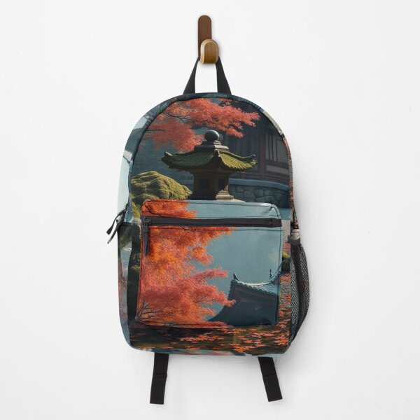 Item preview, Autumn Silence | Temple Among the Maples designed and sold by nhk999.