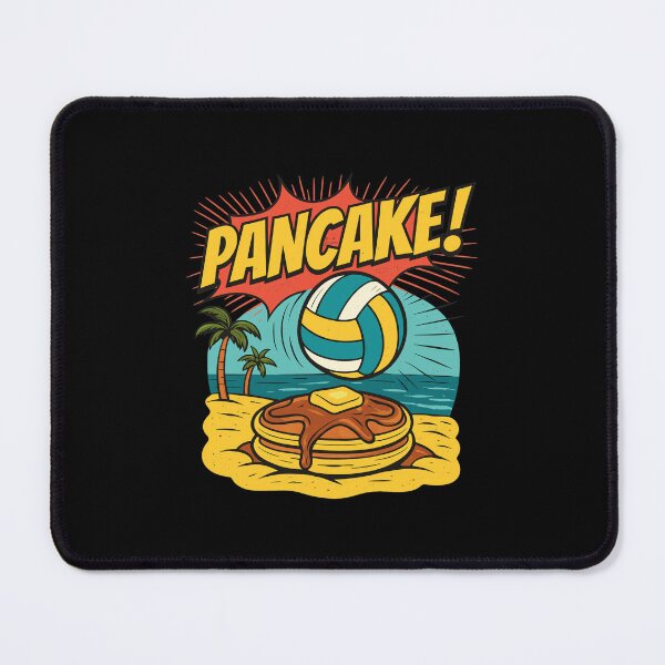 Item preview, Pancake Volleyball Beach Retro Comic Pop Art  designed and sold by Richielocko.