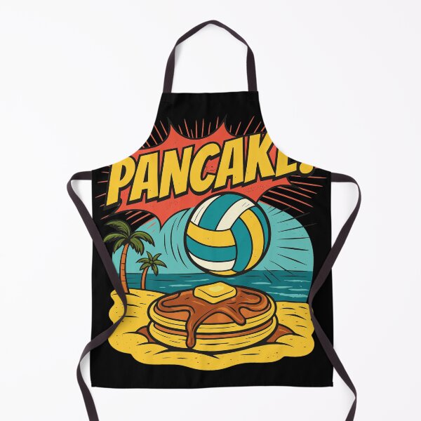 Item preview, Pancake Volleyball Beach Retro Comic Pop Art  designed and sold by Richielocko.