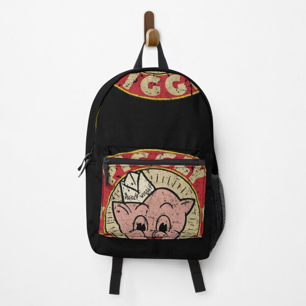 Item preview, Vintage Distressed Grocer Cute Pig Mascot Badge designed and sold by LaGaillou.
