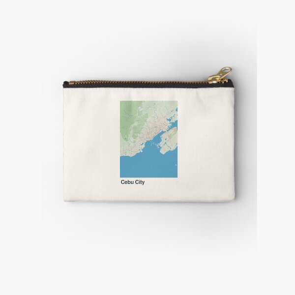Item preview, Cebu City Minimalistic Map Art designed and sold by MapsNerd.