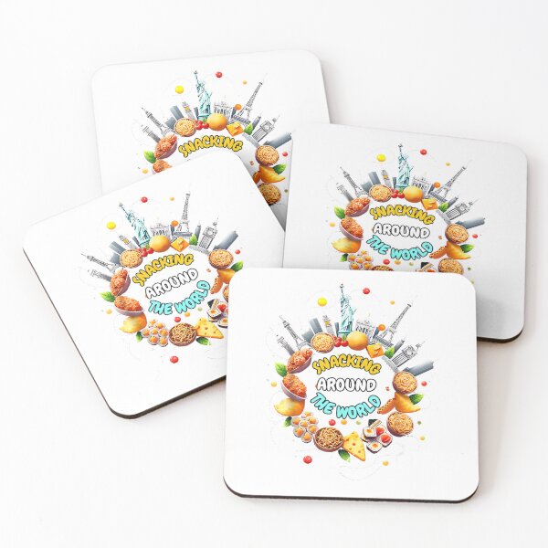 Item preview, Snacking Around the World Fast Food, Travel, Travel, Foodie T-Shirt designed and sold by Alan Cruz.