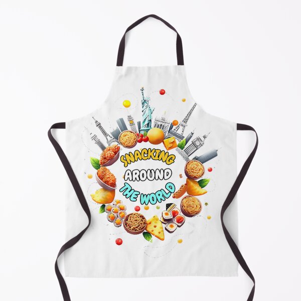Item preview, Snacking Around the World Fast Food, Travel, Travel, Foodie T-Shirt designed and sold by Alan Cruz.
