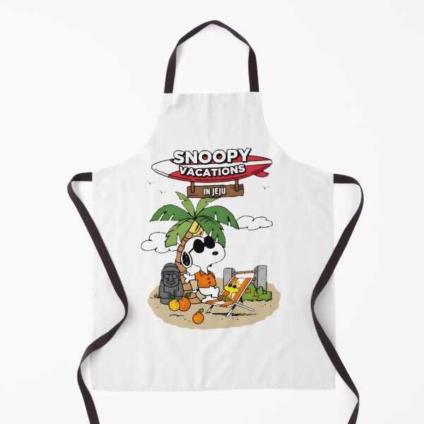 Item preview, Snoopy Enjoying a Relaxing Vacation in Jeju Island Tropical Paradise designed and sold by wallflower2war.
