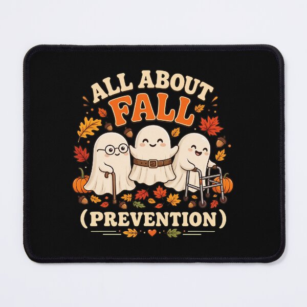 Item preview, Cute Ghosts All About Fall Prevention Humor designed and sold by Dmo3HarkoArt.