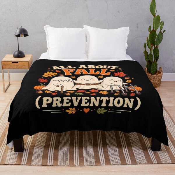 Item preview, Cute Ghosts All About Fall Prevention Humor designed and sold by Dmo3HarkoArt.