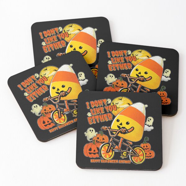 Item preview, I Don't Like You Either Halloween Costume Team Candy Corn  designed and sold by LakenDraphil.