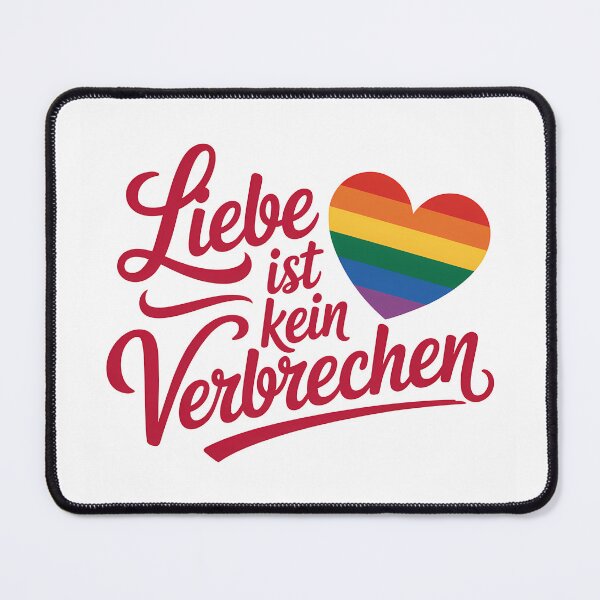 Item preview, Liebe ist kein Verbrechen – Statement für Menschenrechte und Solidarität designed and sold by LoFizzy.