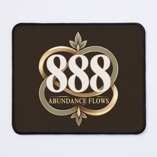 Item preview, 888 Abundance Flows – Angel Number Manifestation Quote designed and sold by CosmicQuietStudio.