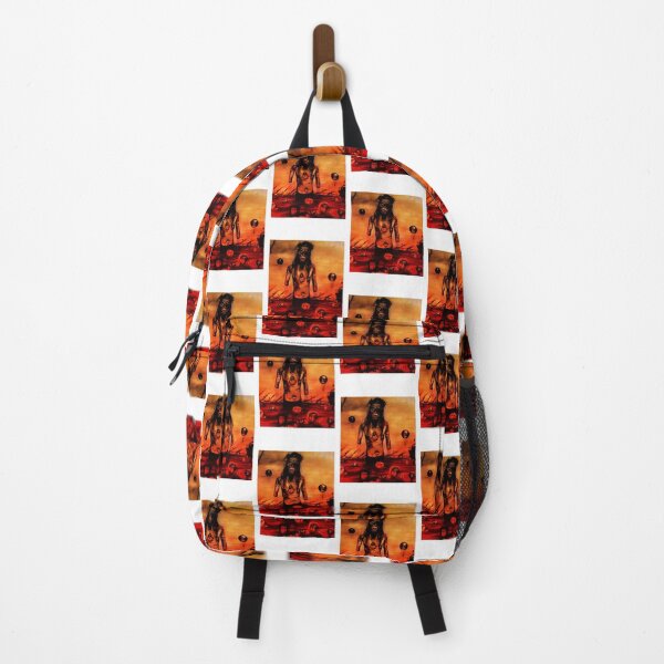 Item preview, Fiery Man in Hell Illustration with Bold and Intense Design designed and sold by Honeybadger4455.