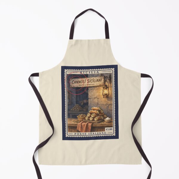 Item preview, Sicily Cannoli Night Market — Premium Italian Dessert Art designed and sold by stickercuffs.