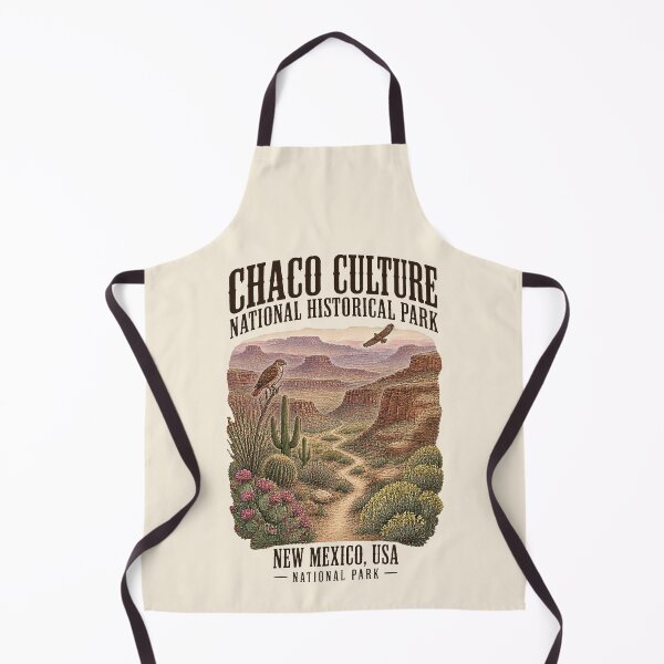 Item preview, Chaco Culture National Historical Park, New Mexico, USA [Vintage Illustration] designed and sold by elektronen.