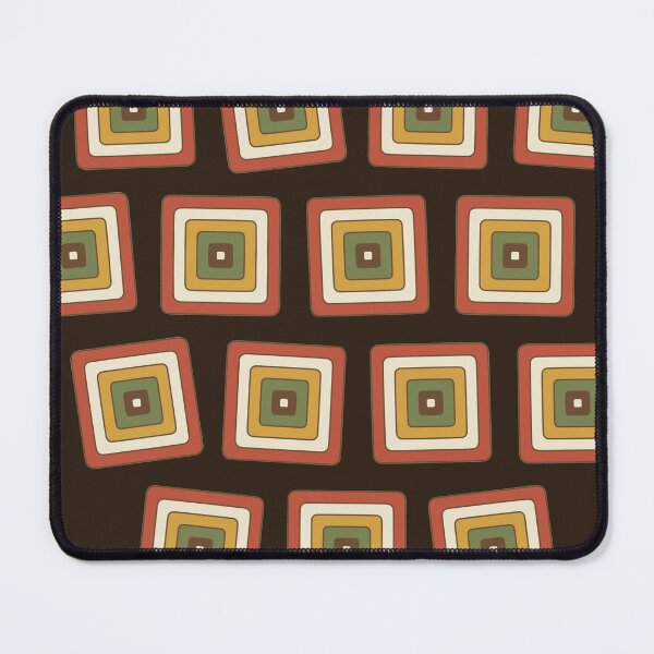 Item preview, Concentric Square Bullseye 1970s Supergraphic Target Pattern designed and sold by KungPowUnicorn.