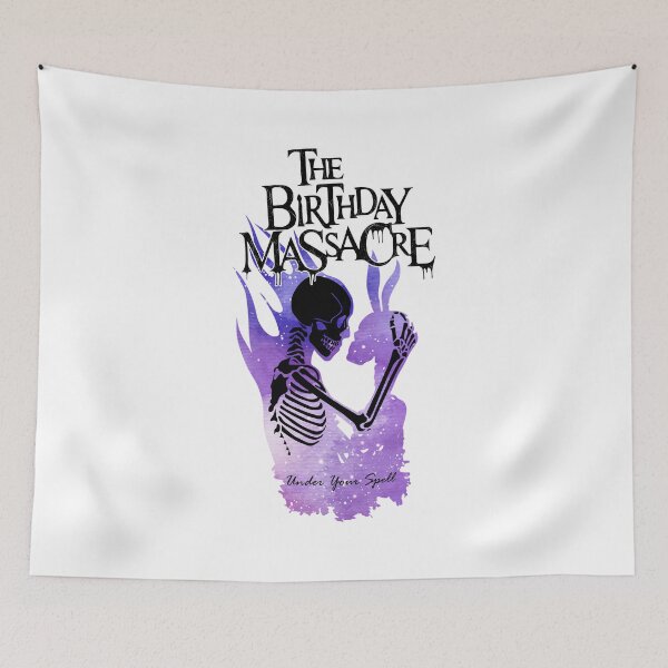 Item preview, The Birthday Massacre Skeleton Embrace Galaxy Art designed and sold by Richielocko.