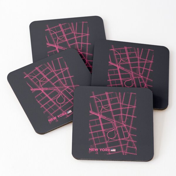 Item preview, New York USA City Map #29 designed and sold by Thistle-TShop.