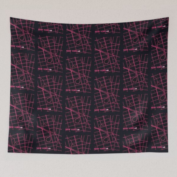 Item preview, New York USA City Map #29 designed and sold by Thistle-TShop.