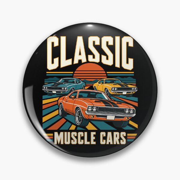 Item preview, Classic Muscle Car Retro Classic Car Lover designed and sold by andre-hollow.