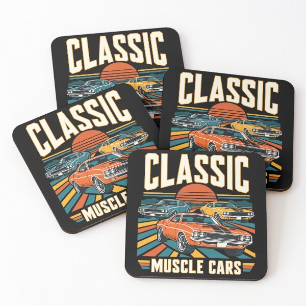 Item preview, Classic Muscle Car Retro Classic Car Lover designed and sold by andre-hollow.