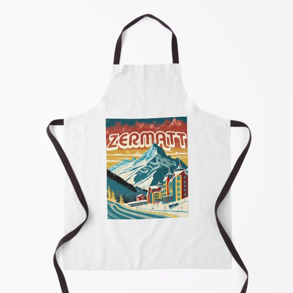 Item preview, Zermatt Switzerland - Vintage Style Artwork designed and sold by sailtonfg.