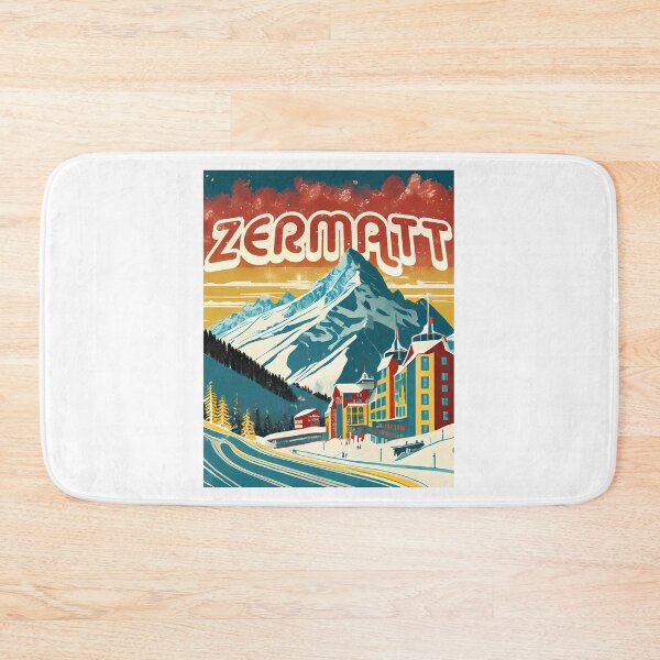Item preview, Zermatt Switzerland - Vintage Style Artwork designed and sold by sailtonfg.