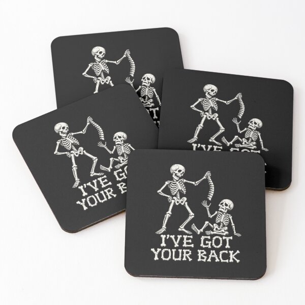 Item preview, I've Got Your Back Funny Skeleton Spine Chiropractor Pun Design designed and sold by AnimeSH9.