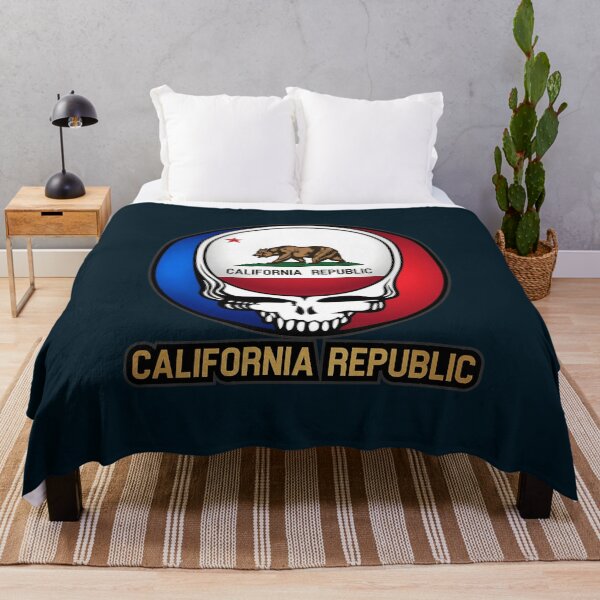 Item preview, California Republic Grateful Dead Skull designed and sold by SaberArt.