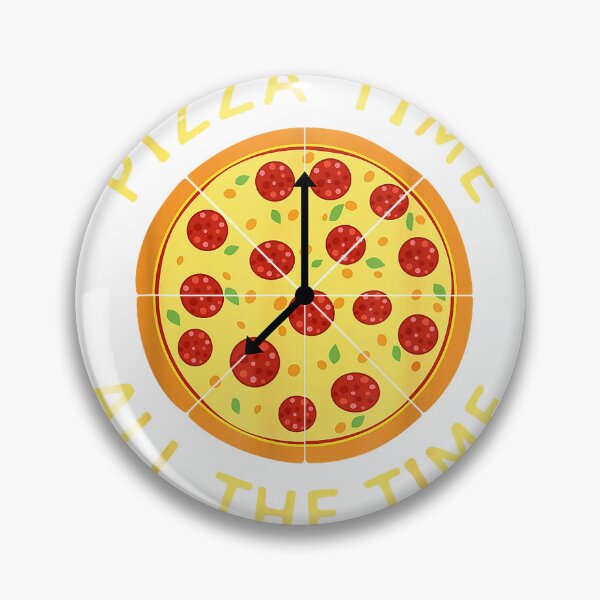 Item preview, Pizza Time All the Time - Food Lover Foodie T-Shirt designed and sold by Othinus.