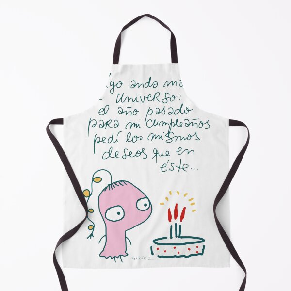 Item preview, Funny Birthday Wish Universe Creature Cake Art designed and sold by Richielocko.