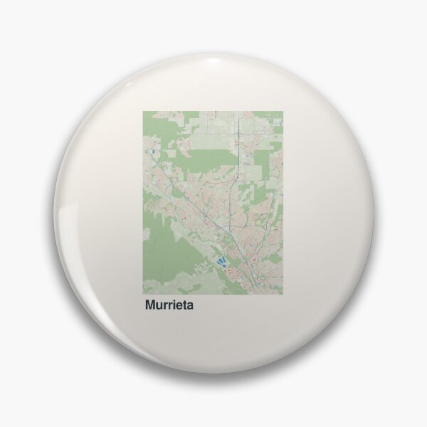 Artikelvorschau, Minimalistische Kartenkunst von Murrieta entworfen und verkauft von MapsNerd.