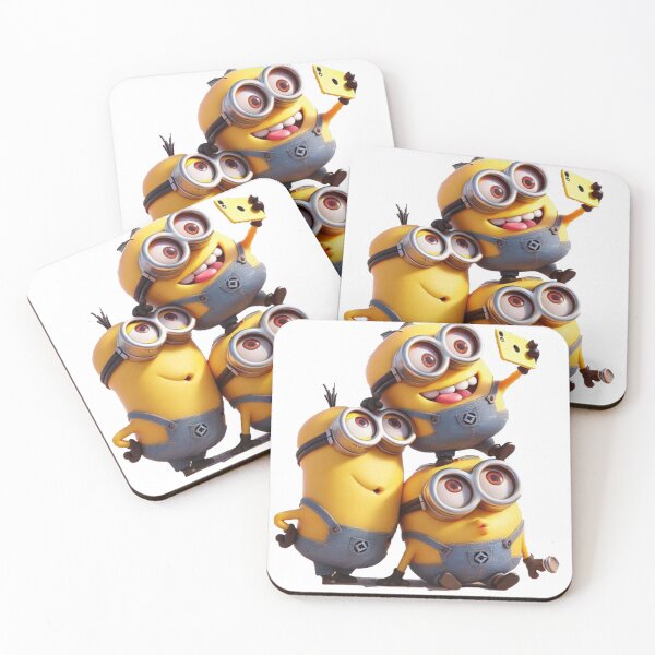 Item preview, Three Minions with Cheese – Funny Yellow Cartoon Characters designed and sold by 4U---Store.